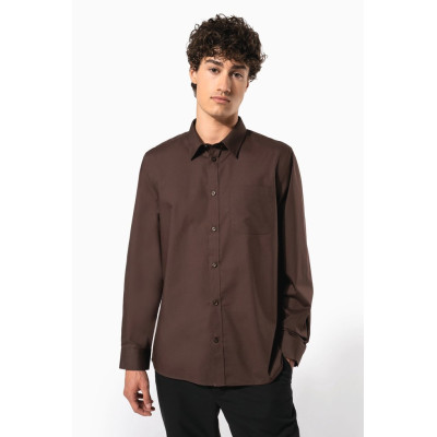 Men's easy-care polycotton poplin shirt